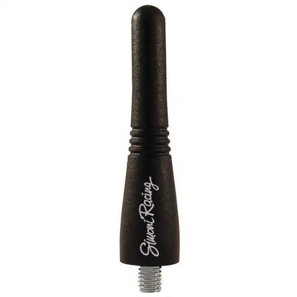 Simoni Racing Antenne Caoutchouc Gum  Noir  Longueur 6cm