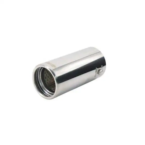 Simoni Racing enjoliveur d'échappement Rond Inox  Ø63xL130mm  Montage 3761mm