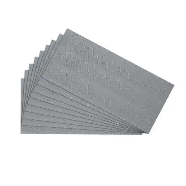 Simoni Racing Grillage d'aluminium Noir  110x50cm  diamant 3,5x8mm