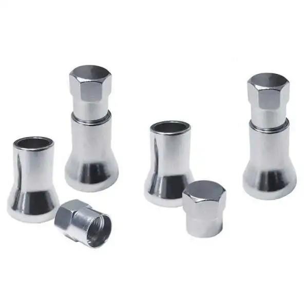 Simoni Racing Set bouchons de valve Chrome Valve  Chrome