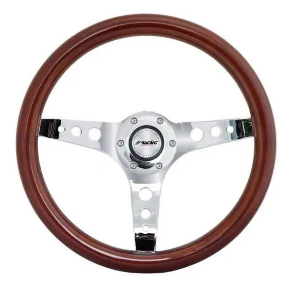 Simoni Racing Volant Sport Arnoux 350mm  Bois Véritable