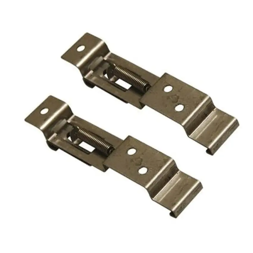 PINCES à PLAQUE D'IMMATRICULATION SINATEC INOX POUR REMORQUE (2 PIèCES)