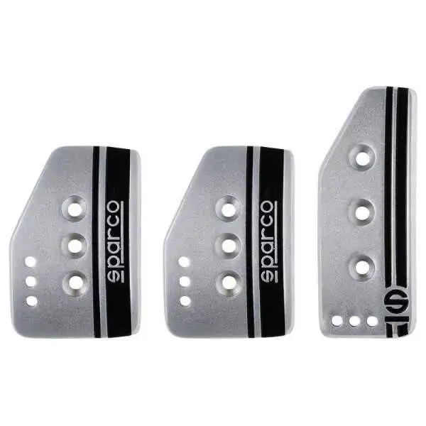 Sparco Set pédales sport Settanta  TitaneNoir  Transmission manuelle