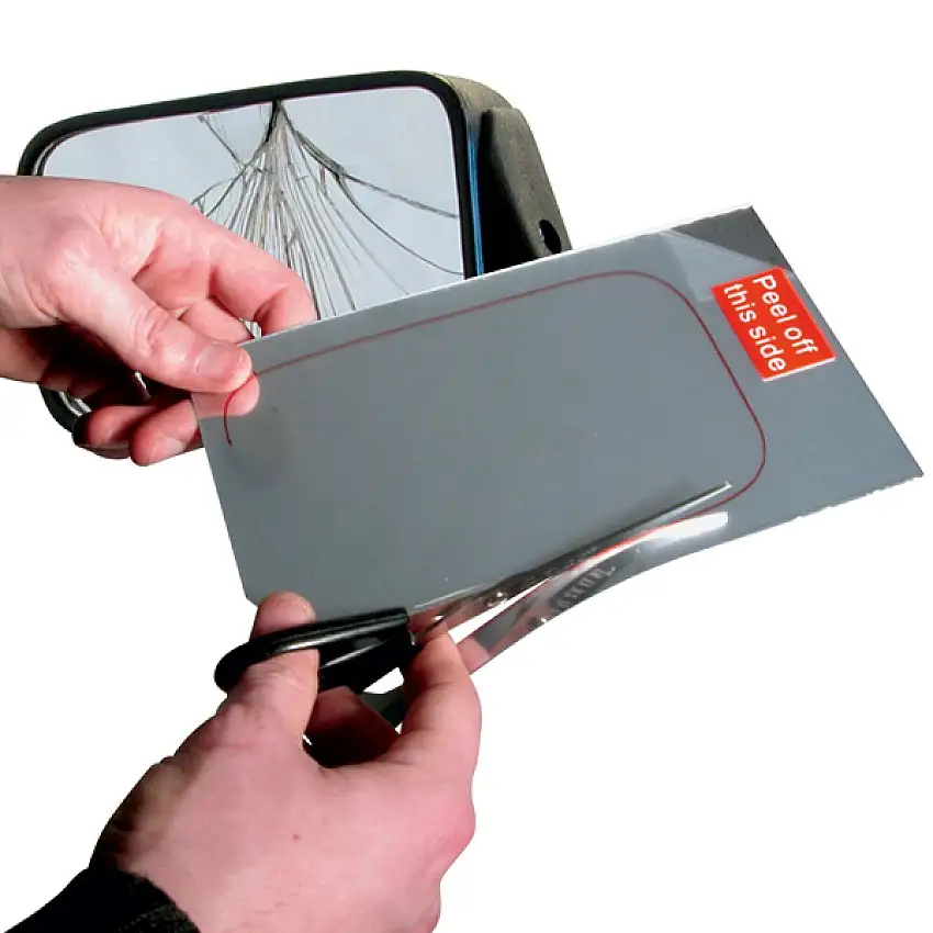 KIT DE RéPARATION DE MIROIR CARPOINT 125X200MM AUTOCOLLANT