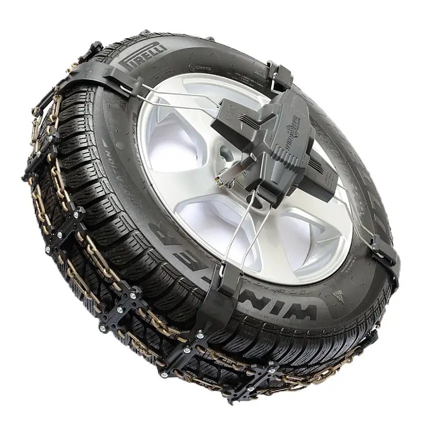 SPIKES SPIDER EASY SPORT 1 CHAîNES à NEIGE AVEC KIT D'ADAPTATEURS 17, 19, 21 MM