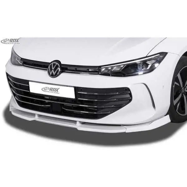 Spoiler avant RDX VARIO-X pour VW Passat (CJ / B9 / 2024-présent) Séparateur de lèvre avant