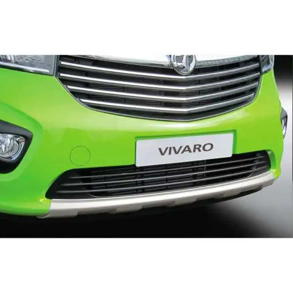 Spoiler avant RGM SkidPlate pour Opel Vivaro 2014 Argent ABS