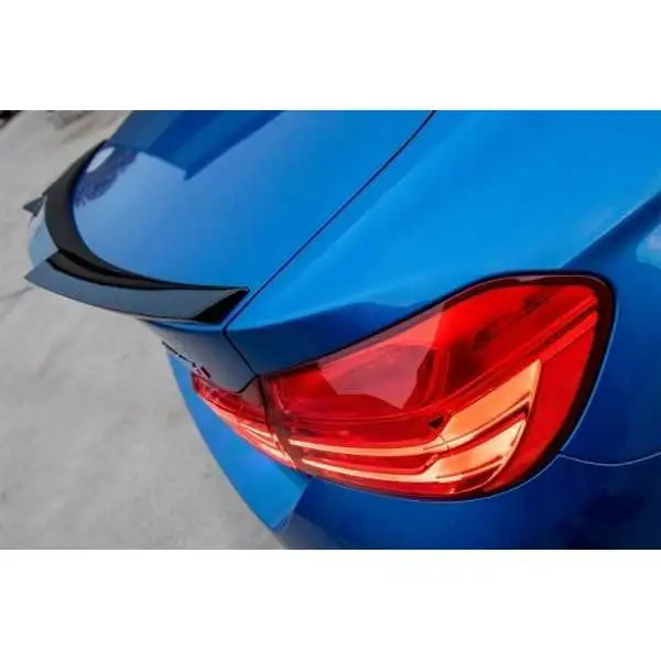 Aileron coffre pour BMW Série 4 Coupé F32 2013+ M4 CSL Look Noir mat