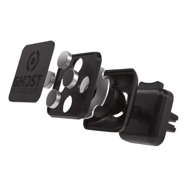 Support de Téléphone Magnétique Celly Ghost Plus Noir