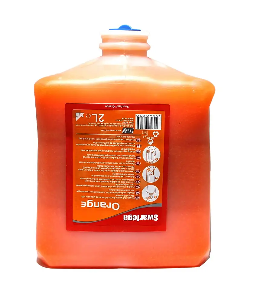 SWARFEGA ORANGE NETTOYANT POUR LES MAINS 2L AVEC MICROBILLES
