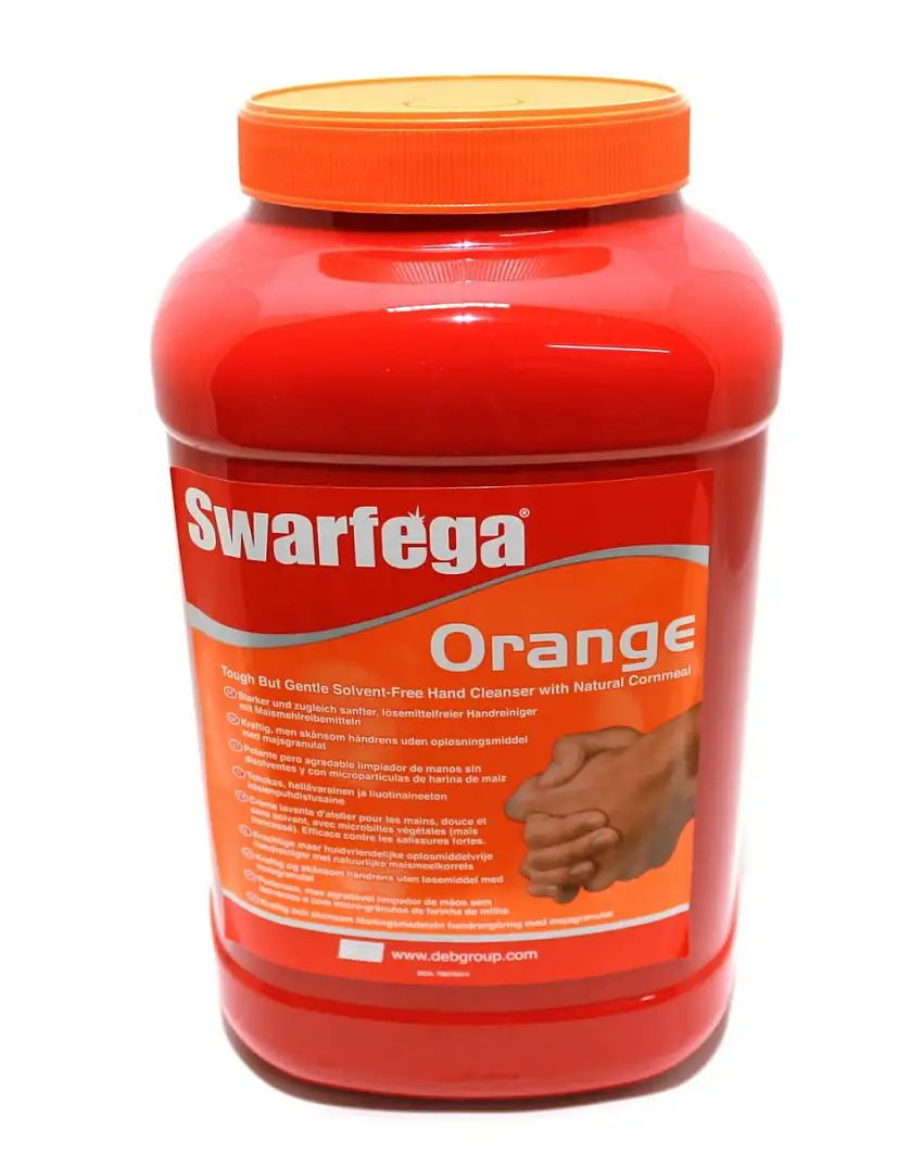SWARFEGA ORANGE NETTOYANT POUR LES MAINS 4,5 LITRES POUR SALISSURES TENACES