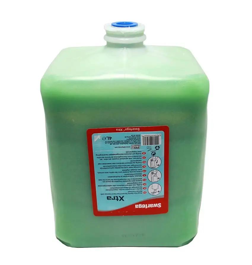 SWARFEGA XTRA SAVON POUR LES MAINS 4L CARTOUCHE AVEC GRAINS DE MAïS