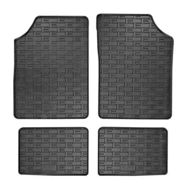 Tapis en caoutchouc adaptés pour Dacia Spring EV 2021 4 pièces + système de montage