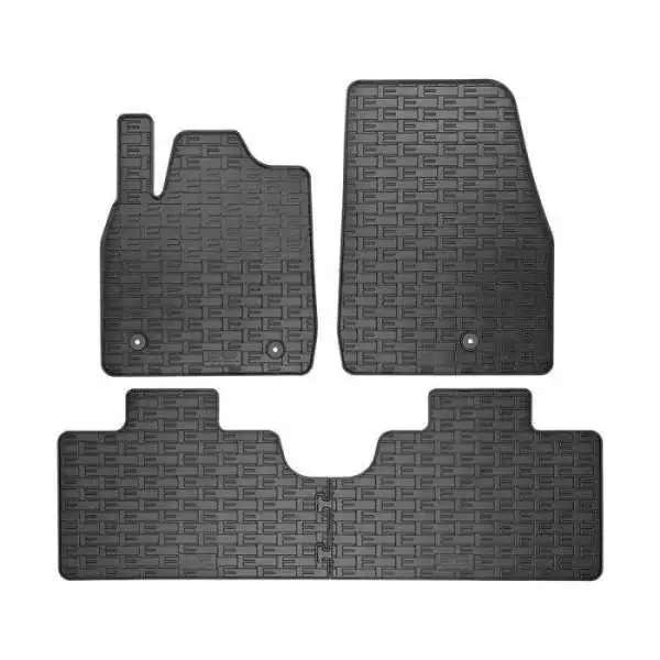 Tapis en caoutchouc adaptés pour Ford Mustang Mach E 2020 4 pièces + système de montage