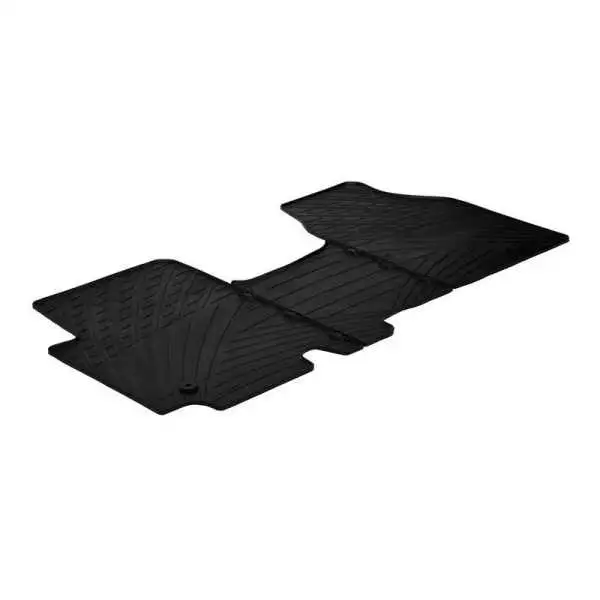 Tapis en caoutchouc adaptés pour Renault Traffic  Opel Vivaro 20012014 profil TK 3 pièces  clips de fixation