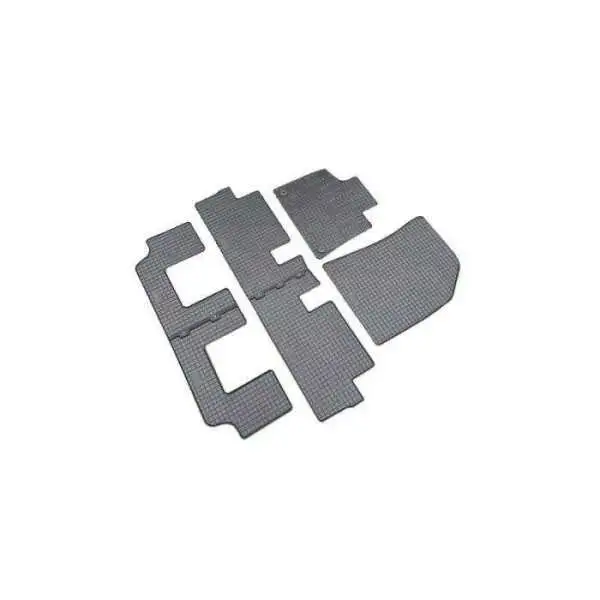 Tapis en caoutchouc pour Citroën C4 Grand Picasso II  C4 Grand Spacetourer 7 places 2013 4 pièces  système de fixation
