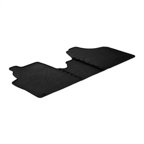 Tapis en caoutchouc pour Citroen Jumpy  Peugeot Expert  Fiat Scudo 20072016 profil TK 3 pièces  clips de fixation