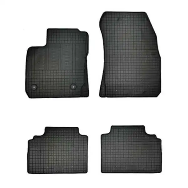 Tapis en caoutchouc pour Ford Tourneo Courier Kombi 5 personnes 2014 4 pièces  système de montage