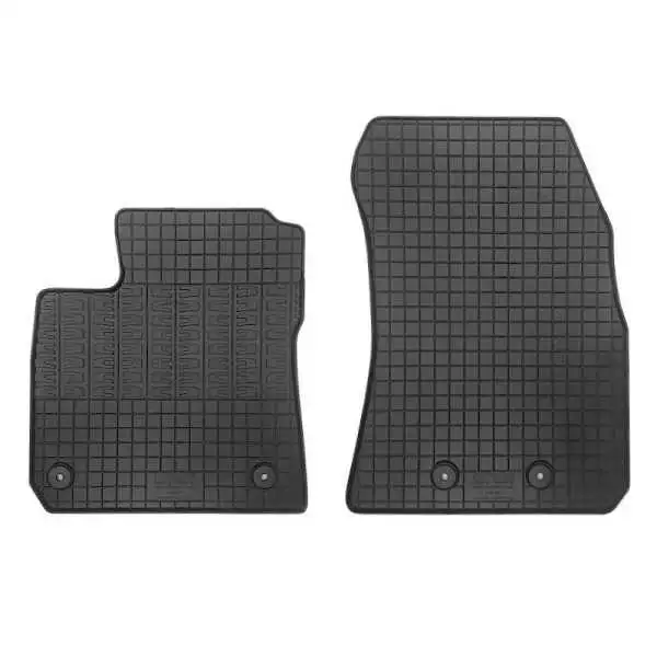 Tapis en caoutchouc pour Ford Transit Courier 2 personnes 2019 2 pièces  système de montage