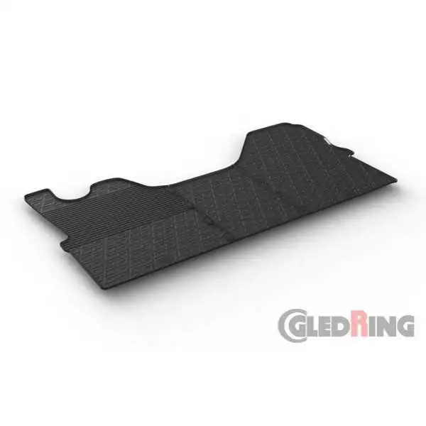 Tapis en caoutchouc pour Iveco Daily Cargo 2014 profil G 3pièces