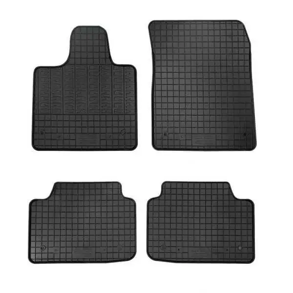 Tapis en caoutchouc pour Jaguar IPace X590 2018 4 pièces  système de montage