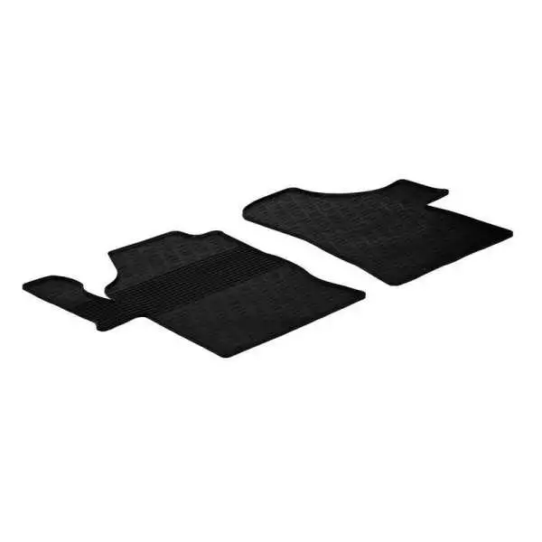 Tapis en caoutchouc pour Mercedes VianoVito 20102014 profil G 2 pièces