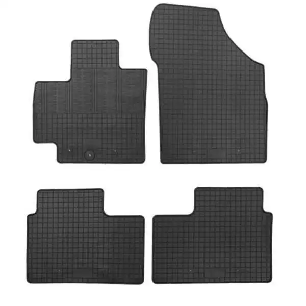 Tapis en caoutchouc pour Suzuki Ignis MF 2016 4 pièces  système de montage