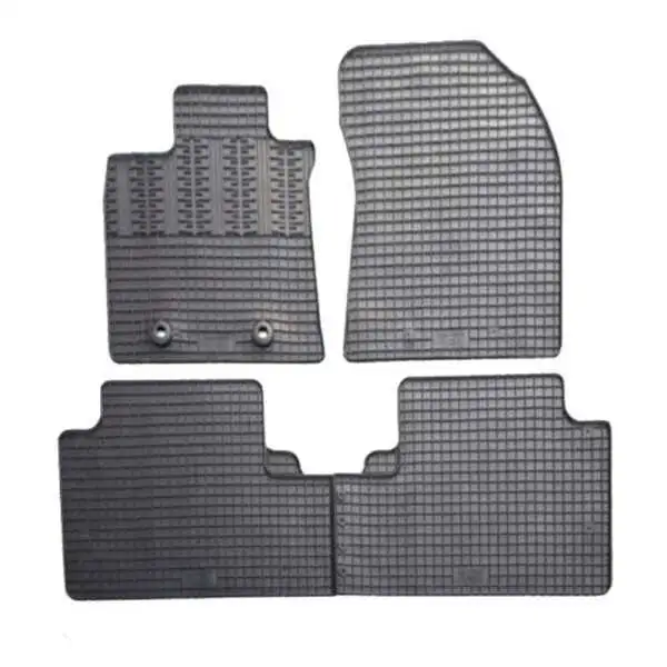 Tapis en caoutchouc pour Toyota Avensis SedanKombi 20092015 4 pièces  système de montage