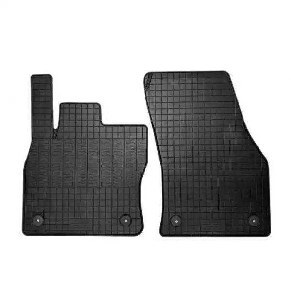 Tapis en caoutchouc pour Volkswagen Caddy V Box 2020 2 pièces  système de montage