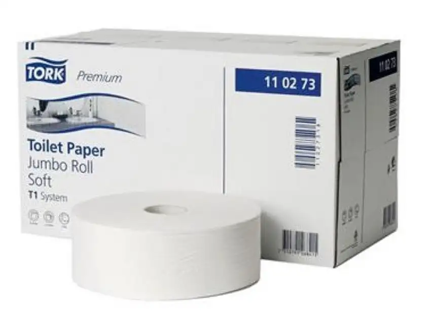 TORK PAPIER TOILETTE JUMBO DOUX 2 éPAISSEURS 360M T1 PREMIUM