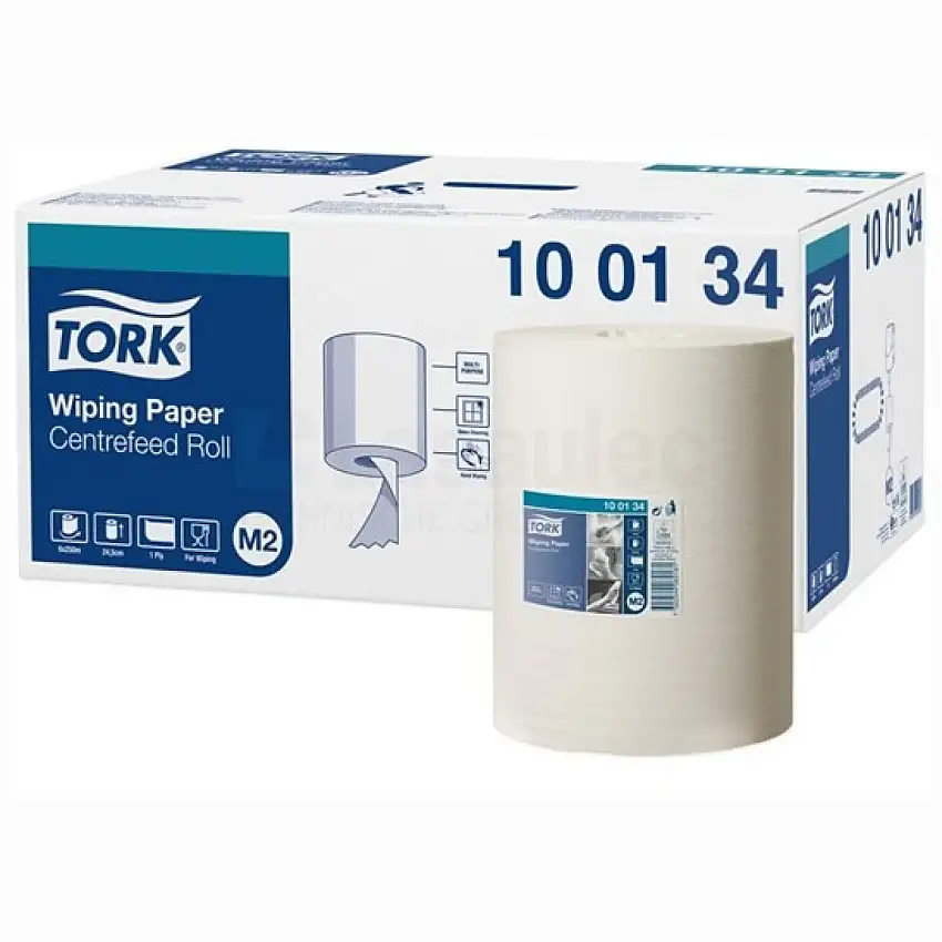 PAPIER D'ESSUYAGE TORK CENTERFEED 24,5 CM X 275 M SYSTèME M2