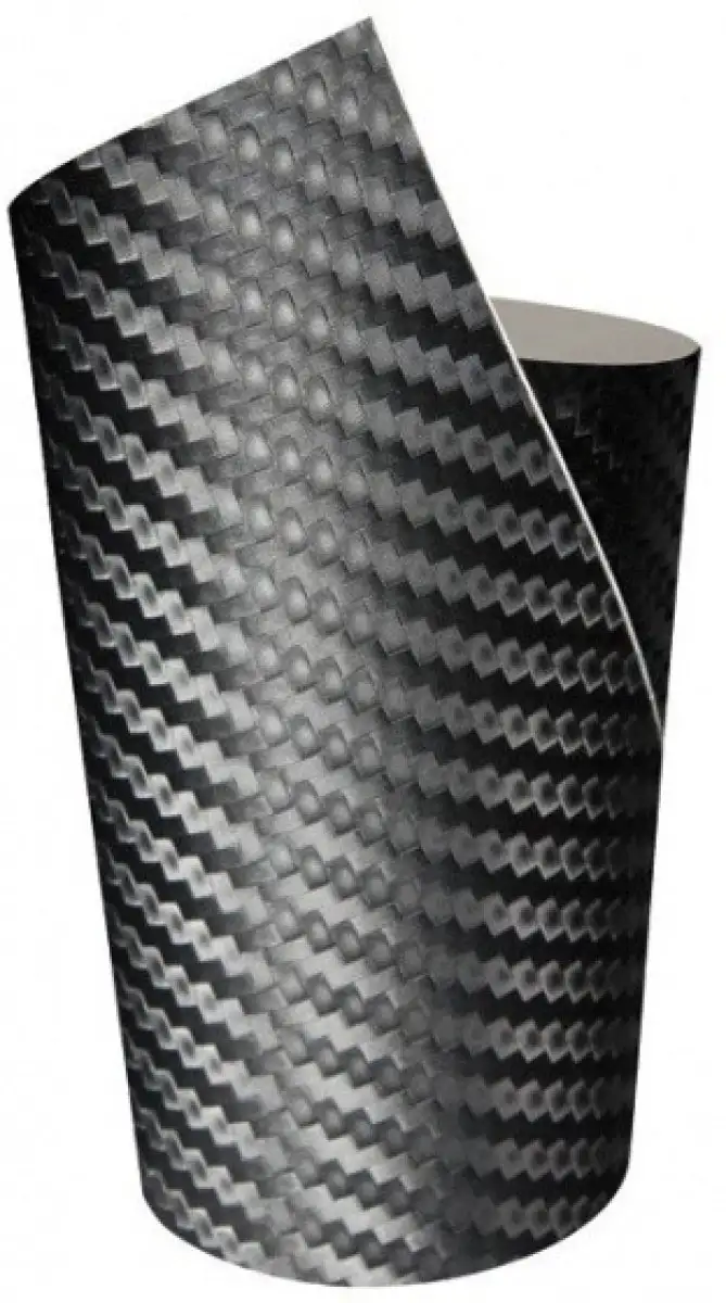 FOLIATEC ULTRA CARBON FILM 50X50 CM AVEC STRUCTURE 3D PALPABLE