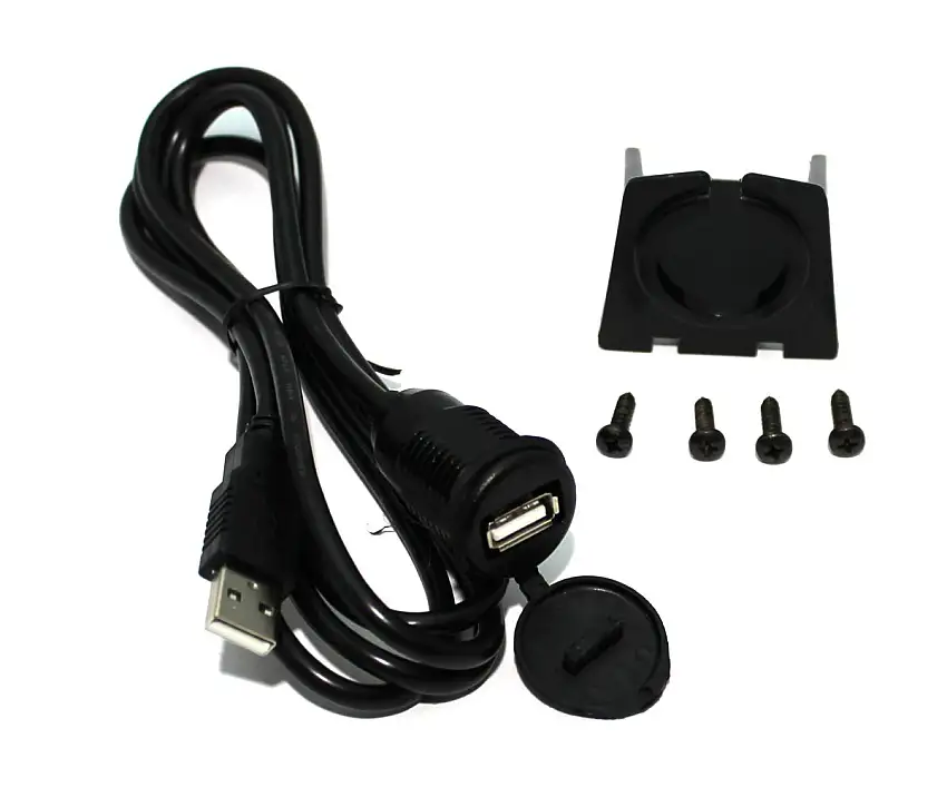 PRISE USB ENCASTRABLE SINATEC AVEC CâBLE DE 180 CM