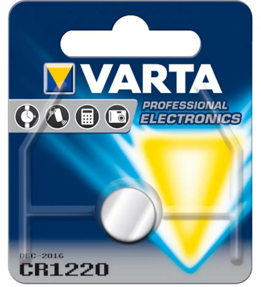 VARTA PRO PILE BOUTON LITHIUM 3V CR1220 BLISTER (1 PIèCE)