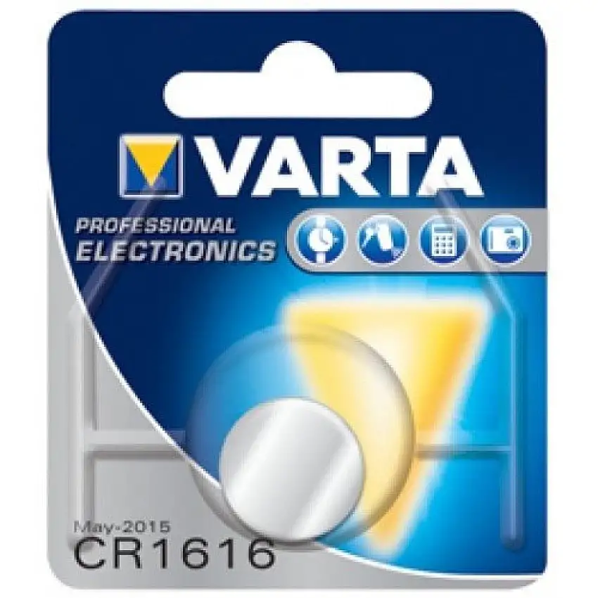 VARTA PRO PILE BOUTON LITHIUM 3V CR1616 BLISTER (1 PC.)