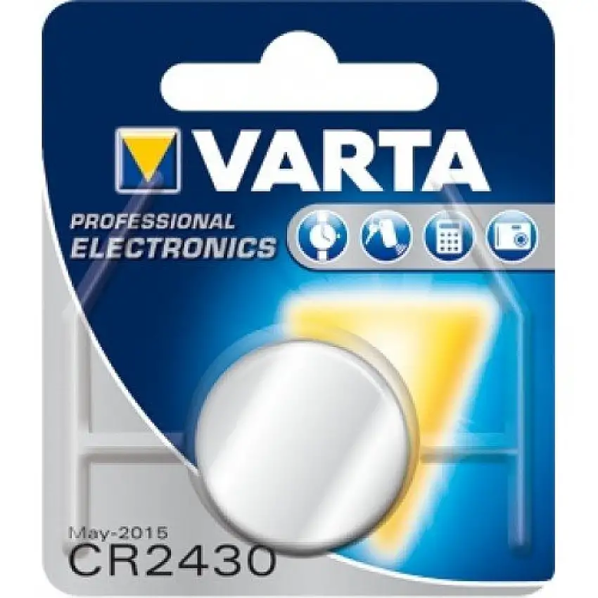 VARTA PRO PILE BOUTON LITHIUM 3V CR2430 BLISTER (1 PIèCE)