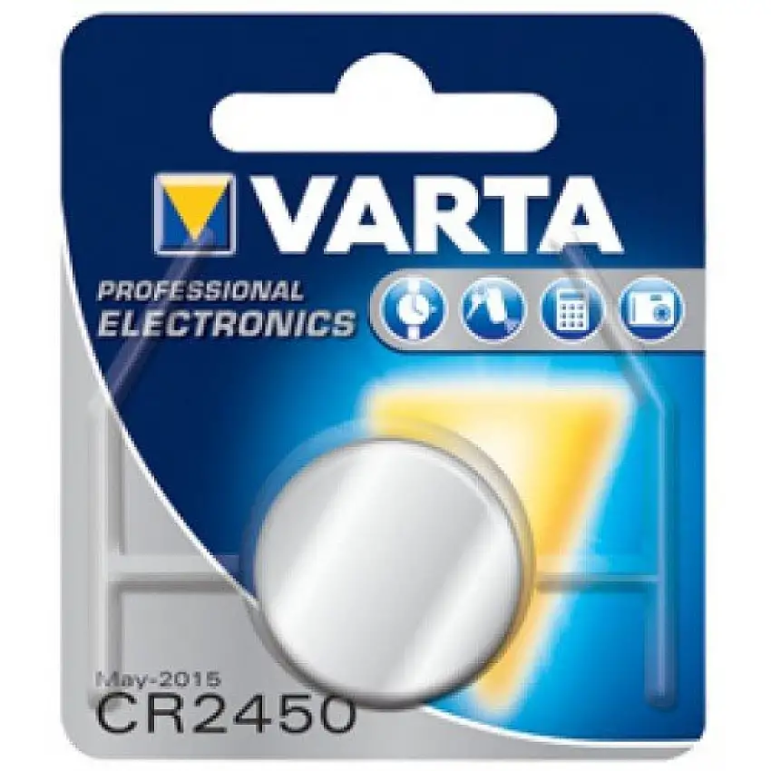 VARTA PRO PILE BOUTON LITHIUM 3V CR2450 BLISTER (1 PIèCE)
