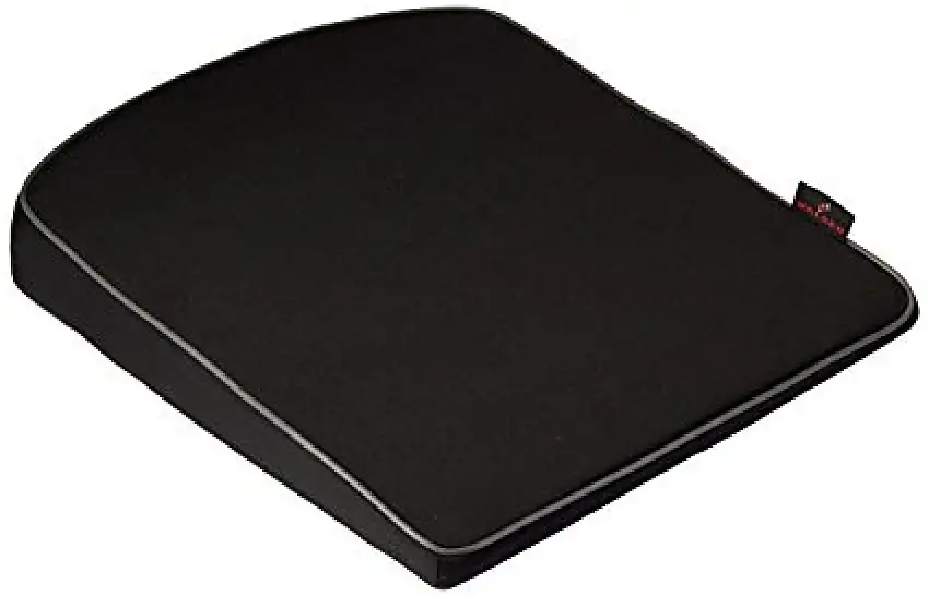 COUSSIN REHAUSSEUR WALSER NOIR 34X41 CM POUR UN CONFORT D’ASSISE AMéLIORé