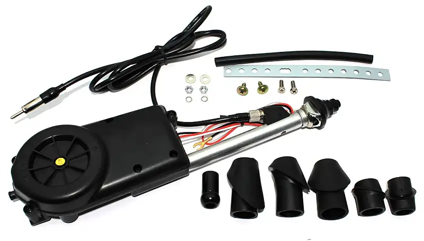 ANTENNE NOIRE ENTIèREMENT AUTOMATIQUE SINATEC AVEC RéCEPTION AM/FM