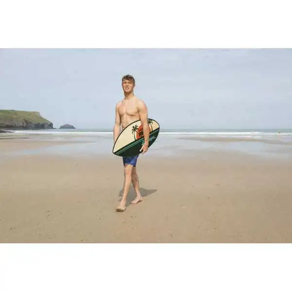 VOLKSWAGEN BUS VW T1 Combi Skimboard aus Holz 41“ – Sunset