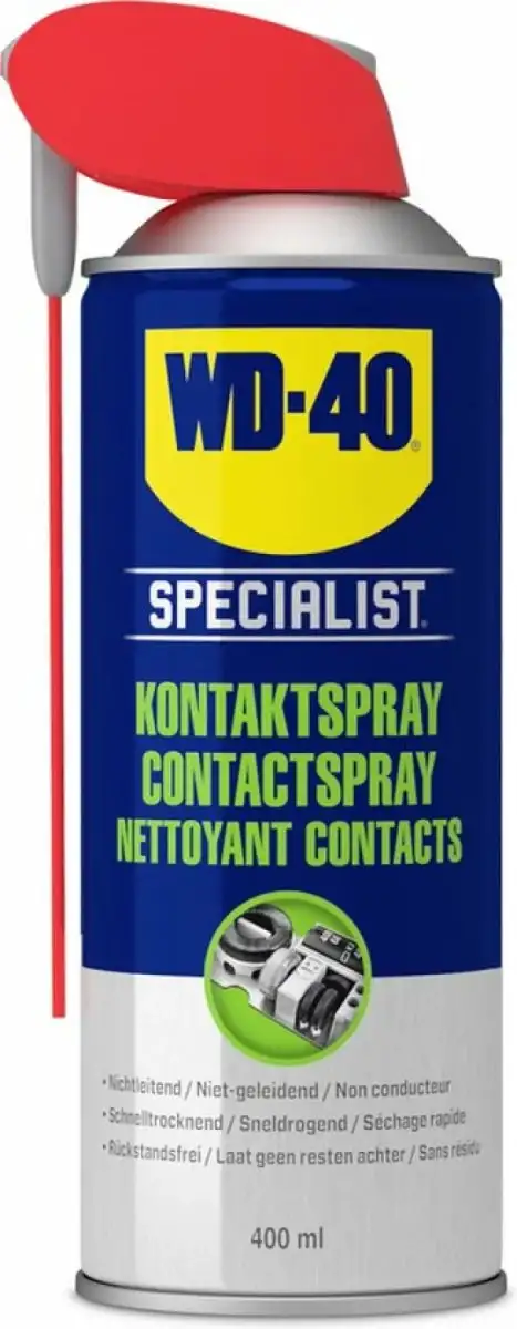 WD-40 SPRAY CONTACT 400ML POUR éQUIPEMENTS éLECTRONIQUES SENSIBLES