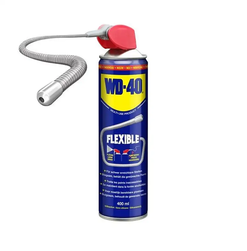 WD-40 MULTISPRAY FLEXIBLE 400ML AVEC PAILLE PLIABLE