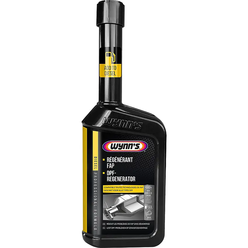 WYNN'S RéGéNéRATEUR DE FILTRE à PARTICULES DIESEL 500ML POUR UN NETTOYAGE DPF EFFICACE
